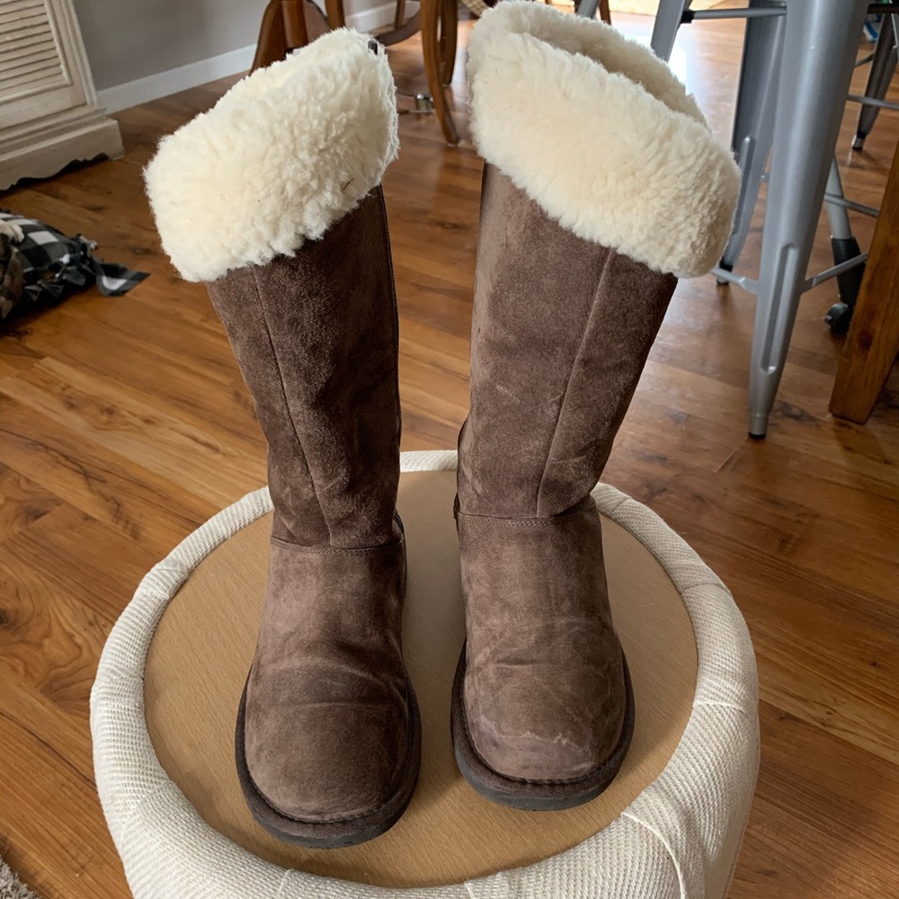 Chocolate brown UGG boots